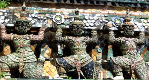 Demons at Wat Arun